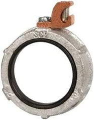 Cooper Crouse-Hinds - 2" Trade, Malleable Iron Threaded Rigid/Intermediate (IMC) Conduit Bushing - Partially Insulated - All Tool & Supply