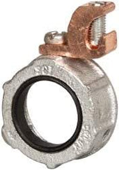 Cooper Crouse-Hinds - 1" Trade, Malleable Iron Threaded Rigid/Intermediate (IMC) Conduit Bushing - Partially Insulated - All Tool & Supply