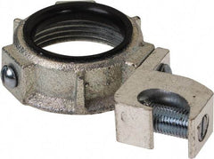 Cooper Crouse-Hinds - 1-1/4" Trade, Malleable Iron Threaded Rigid/Intermediate (IMC) Conduit Bushing - Partially Insulated - All Tool & Supply