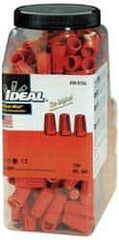 Ideal - 1, 18 + & 1, 20 to 2, 14 AWG, 600 Volt, Flame Retardant, Standard Twist on Wire Connector - Orange, 221°F - All Tool & Supply