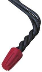 Ideal - 2, 14 to 4, 12 AWG, 600 Volt, Flame Retardant, Standard Twist on Wire Connector - Red, 221°F - All Tool & Supply