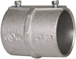 Cooper Crouse-Hinds - 2" Trade, Malleable Iron Set Screw Rigid/Intermediate (IMC) Conduit Coupling - Noninsulated - All Tool & Supply