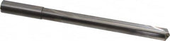 Guhring - 13mm, 120° Point, Solid Carbide Straight Flute Drill Bit - All Tool & Supply