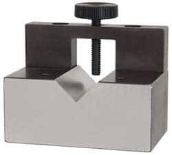 Harig - 1" Max Capacity, 90° Angle, V-Block - 4" Long x 3" Wide x 3" High, Sold as Individual - All Tool & Supply