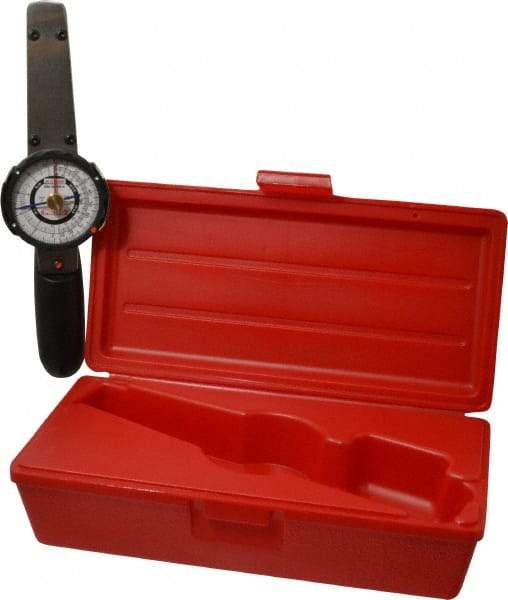 Proto - 1/4" Drive Dial Torque Wrench - 10 N/m Torque, 10" OAL, Fixed Head - All Tool & Supply