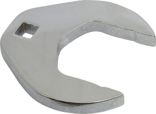 Proto - 2-1/8" 1/2" Drive Chrome Open End Crowfoot Wrench - 3-31/32" Head Diam x 1/2" Head Thickness - All Tool & Supply