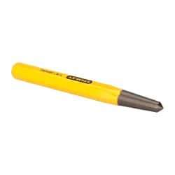 Stanley - 1/4" Center Punch - 4" OAL, Tempered Steel - All Tool & Supply