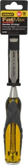 Stanley - 9" OAL x 5/8" Blade Width Wood Chisel - 5/8" Tip, Patented Bi-Material Break Resistant Handle - All Tool & Supply