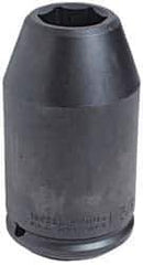 Proto - 1-1/2" Drive 2-13/16" Deep Impact Socket - 6 Points, 6-1/4" OAL - All Tool & Supply