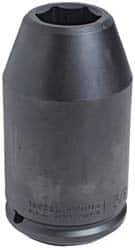 Proto - 1-1/2" Drive 2-1/16" Deep Impact Socket - 6 Points, 5-3/4" OAL - All Tool & Supply