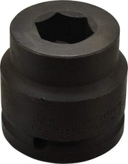 Proto - 1-1/2" Drive 1-5/16" Standard Impact Socket - 6 Points, 3-1/8" OAL - All Tool & Supply