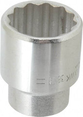 Blackhawk by Proto - 3/4" Drive, Standard Hand Socket - 12 Points, 2-13/32" OAL, Alloy Steel, Black Finish - All Tool & Supply