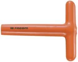 Facom - 6mm 6 Point Insulated Box Wrench - Single End, 1/2" Head Diam, 5-11/16" OAL, Steel - All Tool & Supply