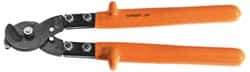 Facom - 18-1/2" OAL, 32mm Capacity, 2-23/64" Jaw Length x 2-3/4" Jaw Width, Insulated Cable Cutter Pliers - Round/Center Cut Head, Cushion Handles - All Tool & Supply