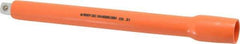 Facom - 1/2" Drive Insulated Socket Extension - 10-3/8" OAL, Single Color Insulation Finish - All Tool & Supply