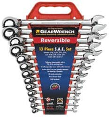 GearWrench - 13 Piece, 5/16 to 1" Combination Wrench Set - All Tool & Supply