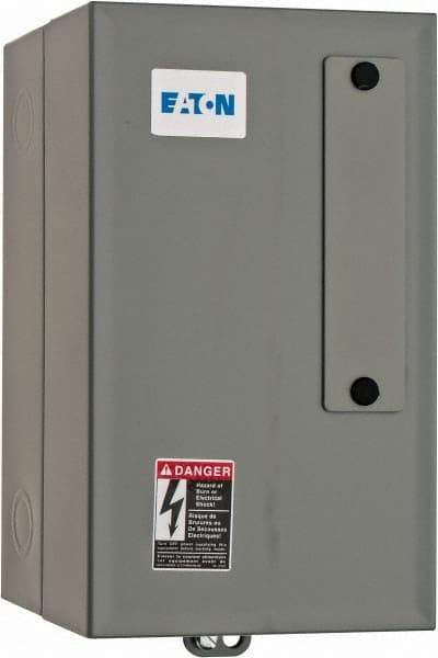 Eaton Cutler-Hammer - 2 Pole, 120 Coil VAC, 9 Amp NEMA Contactor - NEMA 1 Enclosure, 50/60 Hz - All Tool & Supply