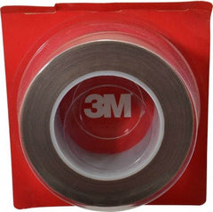 3M - 36 Yd Long x 2" Wide, Series 5453, Brown Silicone Glass Cloth/PTFE Tape - 8.2 mil Thick, 175 Lb/In Tensile Strength - All Tool & Supply