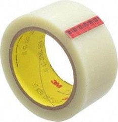 3M - 36 Yds. x 2", Clear Polyester Film Tape - 396 Series, 4.1 mil Thick, 43 Lb./Inch Tensile Strength - All Tool & Supply