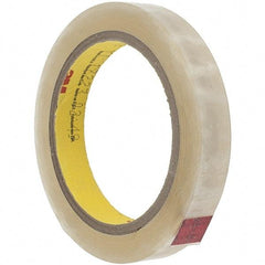 3M - 36 Yds. x 5/8", Clear Polyester Film Tape - 396 Series, 4.1 mil Thick, 43 Lb./Inch Tensile Strength - All Tool & Supply