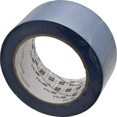 3M - Blue Solid Color Vinyl Tape - 2" Wide x 108' Long x 0.005" Thick, General Traffic - All Tool & Supply