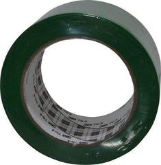 3M - Green Solid Color Vinyl Tape - 2" Wide x 108' Long x 0.005" Thick, General Traffic - All Tool & Supply