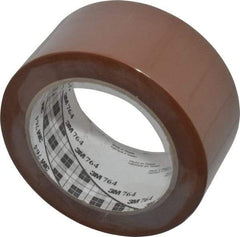 3M - Brown Solid Color Vinyl Tape - 2" Wide x 108' Long x 0.005" Thick, General Traffic - All Tool & Supply