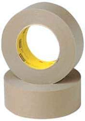 3M - 1-1/2" Wide x 60 Yd Long Brown Paper Masking Tape - Series 2517, 6.5 mil Thick, 35 In/Lb Tensile Strength - All Tool & Supply