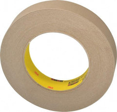 3M - 1" Wide x 60 Yd Long Brown Paper Masking Tape - Series 2517, 6.5 mil Thick, 35 In/Lb Tensile Strength - All Tool & Supply