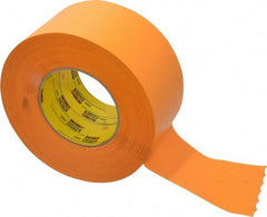 3M - 3" Wide x 60 Yd Long Orange Paper Masking Tape - Series 2525, 9.5 mil Thick, 49 In/Lb Tensile Strength - All Tool & Supply