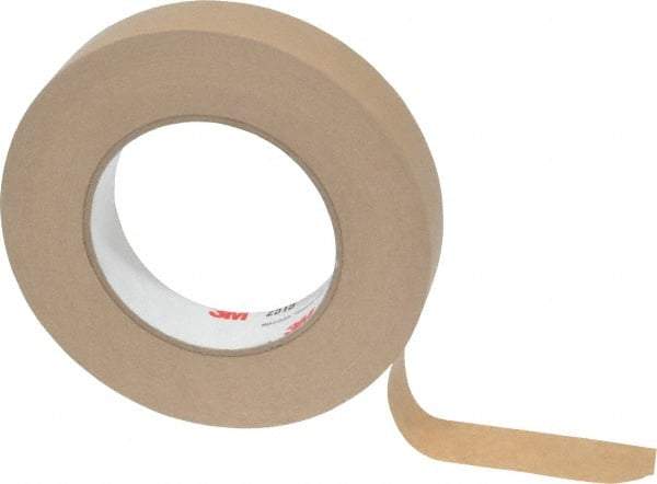 3M - 1" Wide x 60 Yd Long Tan Paper Masking Tape - Series 2515, 6.7 mil Thick, 36 In/Lb Tensile Strength - All Tool & Supply