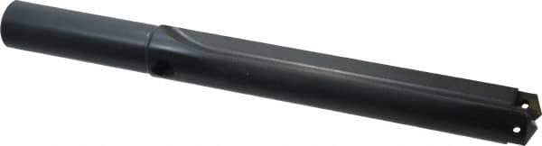 Allied Machine and Engineering - Series 3, 1-13/32 to 1-7/8" Diam, 1-1/4" Diam Straight Shank, Straight Flute Spade Drill - 8-1/4" Max Depth, 9-11/16" Body Length, 13-1/2" OAL, Standard Length, Through Coolant - All Tool & Supply