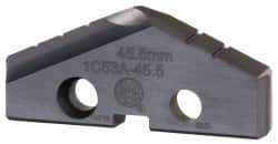 Allied Machine and Engineering - 45.5mm Diam x 1/4" Thick, Seat Code 3, Spade Drill Insert - TiAlN Coated, Carbide, Series T-A - All Tool & Supply