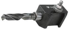 Aloris - Series CA, #54 Morse Taper Tool Post Holder - 14 to 20" Lathe Swing, 2-1/2" OAH, 1-1/4" Centerline Height - Exact Industrial Supply