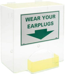 NMC - Hinged Top Box/Tray Style Earplug Dispenser - Tabletop or Wall Mount - All Tool & Supply