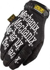 Mechanix Wear - Size S (8) Synthetic Leather General Protection Work Gloves - For Mechanic's & Lifting, Uncoated, Hook & Loop Cuff, Full Fingered, Black, Paired - All Tool & Supply