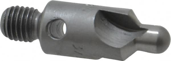 Made in USA - 2-1/2" OAL, 3/8" Head Diam, 3 Flute, 100° Incl Angle, Integral Pilot, Adjustable Stop Countersink - All Tool & Supply