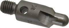 Made in USA - 2-1/2" OAL, 3/8" Head Diam, 3 Flute, 100° Incl Angle, Integral Pilot, Adjustable Stop Countersink - All Tool & Supply