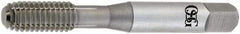 OSG - #10-32 UNF 2B Bottoming Thread Forming Tap - High Speed Steel, TiN Finish, 2-3/8" OAL, 7/8" Thread Length, Right Hand Thread, Series 286I - All Tool & Supply