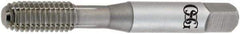 OSG - #0-80 UNF 2B Bottoming Thread Forming Tap - High Speed Steel, Bright Finish, 1-5/8" OAL, 5/16" Thread Length, Right Hand Thread - All Tool & Supply