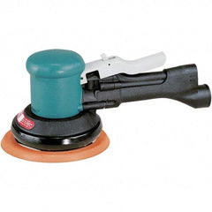 Dynabrade - 12,000 OPM, 23 CFM Air Consumption, Palm Air Orbital Sander - Round Pad, 1/4 NPT Inlet - All Tool & Supply