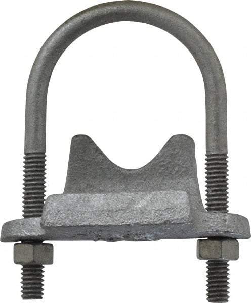 Cooper Crouse-Hinds - Malleable Iron Rigid Conduit Clamp - Electrogalvanized Finish - All Tool & Supply