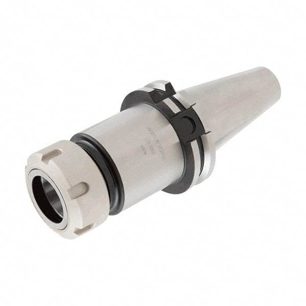 Iscar - 3mm to 26mm Capacity, 70mm Projection, DIN69871-40 Taper Shank, ER40 Collet Chuck - 0.0001" TIR, Through-Spindle & DIN Flange Coolant - Exact Industrial Supply