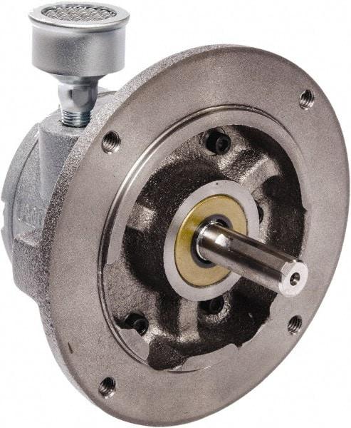 Gast - 1.7 hp Reversible Flange Air Actuated Motor - 0:00 Gear Ratio, 3,000 Max RPM, 1.181" Shaft Length - All Tool & Supply