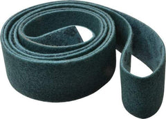 3M - 3" Wide x 132" OAL, Aluminum Oxide Abrasive Belt - Aluminum Oxide, Very Fine, Nonwoven, Series SC-BL - All Tool & Supply