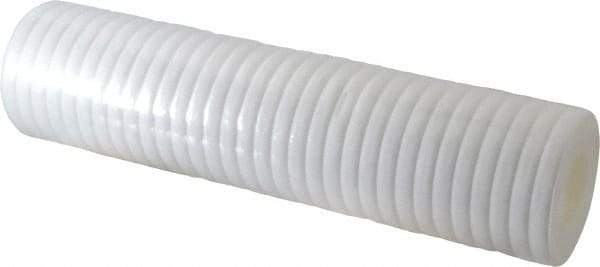 Parker - 2-1/2" OD, 1µ, Polyolefin Thermal Bonded Cartridge Filter - 10" Long - All Tool & Supply