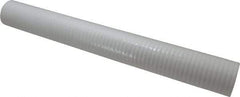 Parker - 2-1/2" OD, 25µ, Polyolefin Thermal Bonded Cartridge Filter - 20" Long - All Tool & Supply