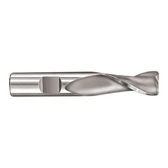 SGS - 5/8", 2 Flute, Single End, Solid Carbide, 0.045" Corner Radius End Mill - 3-1/2" OAL, 30° Helix, Right Hand Flute, 1-1/4" LOC, Right Hand Cut - All Tool & Supply