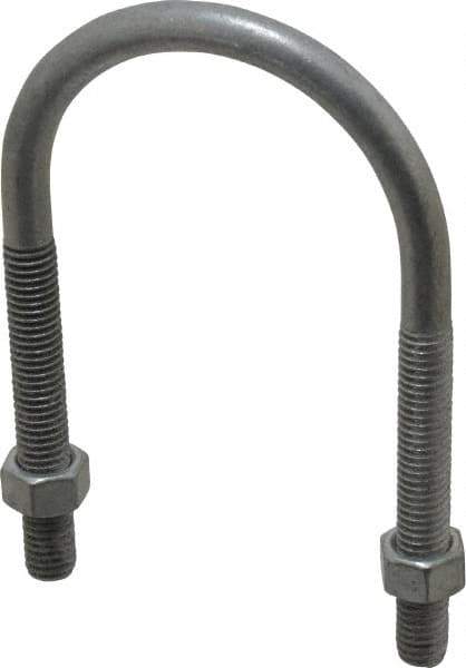 Cooper Crouse-Hinds - Malleable Iron Rigid U-Bolts - 2" Rigid, Electrogalvanized Finish - All Tool & Supply