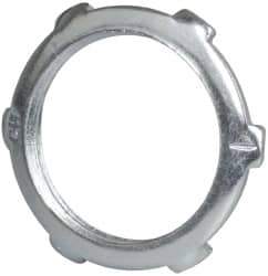 Cooper Crouse-Hinds - 1" Trade, Steel Threaded Rigid/Intermediate (IMC) Conduit Locknut - Noninsulated - All Tool & Supply